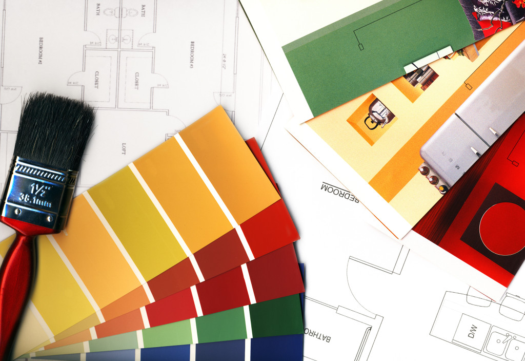 Color Swatches and plans